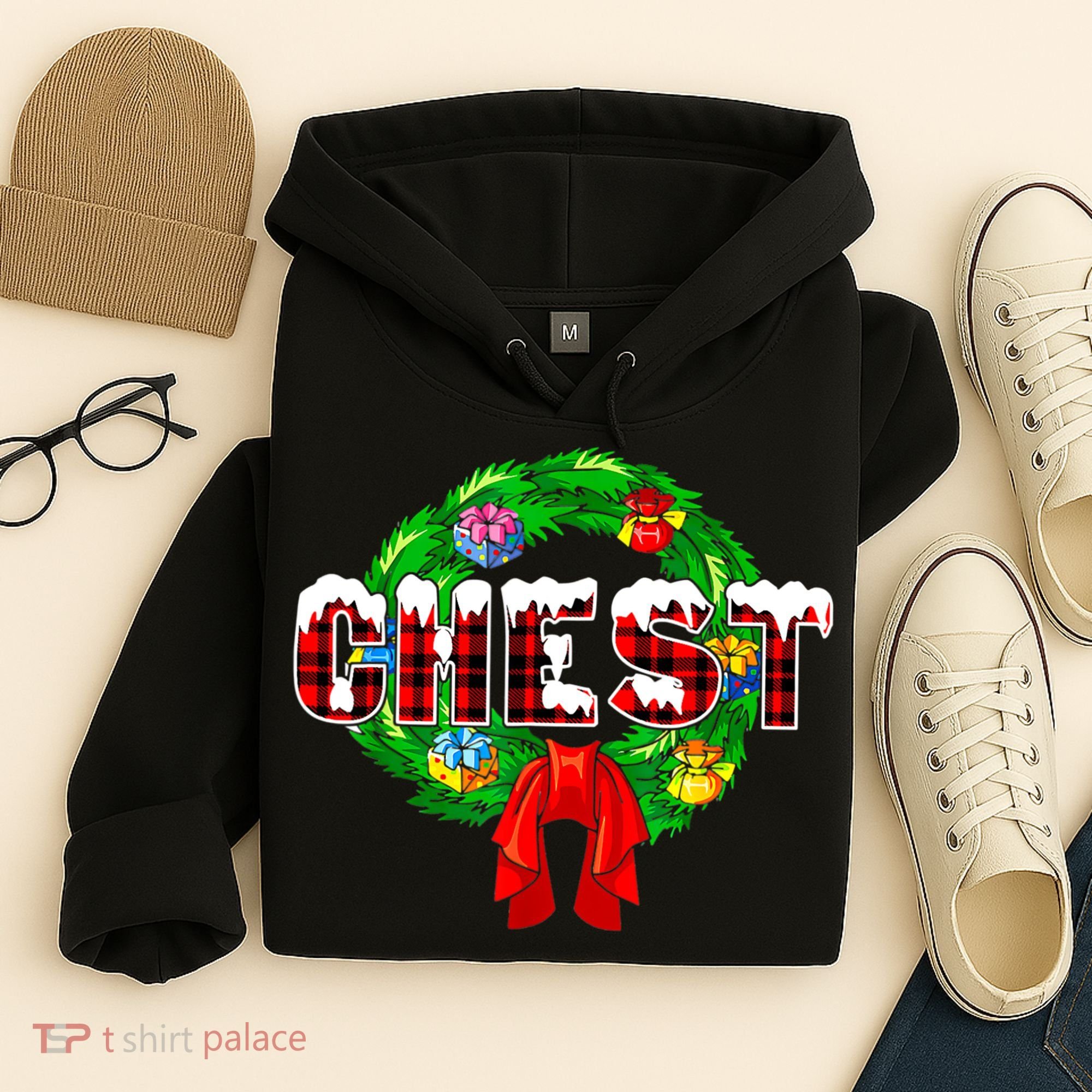 Chest Nuts Christmas Matching Couple Chestnuts Hoodie