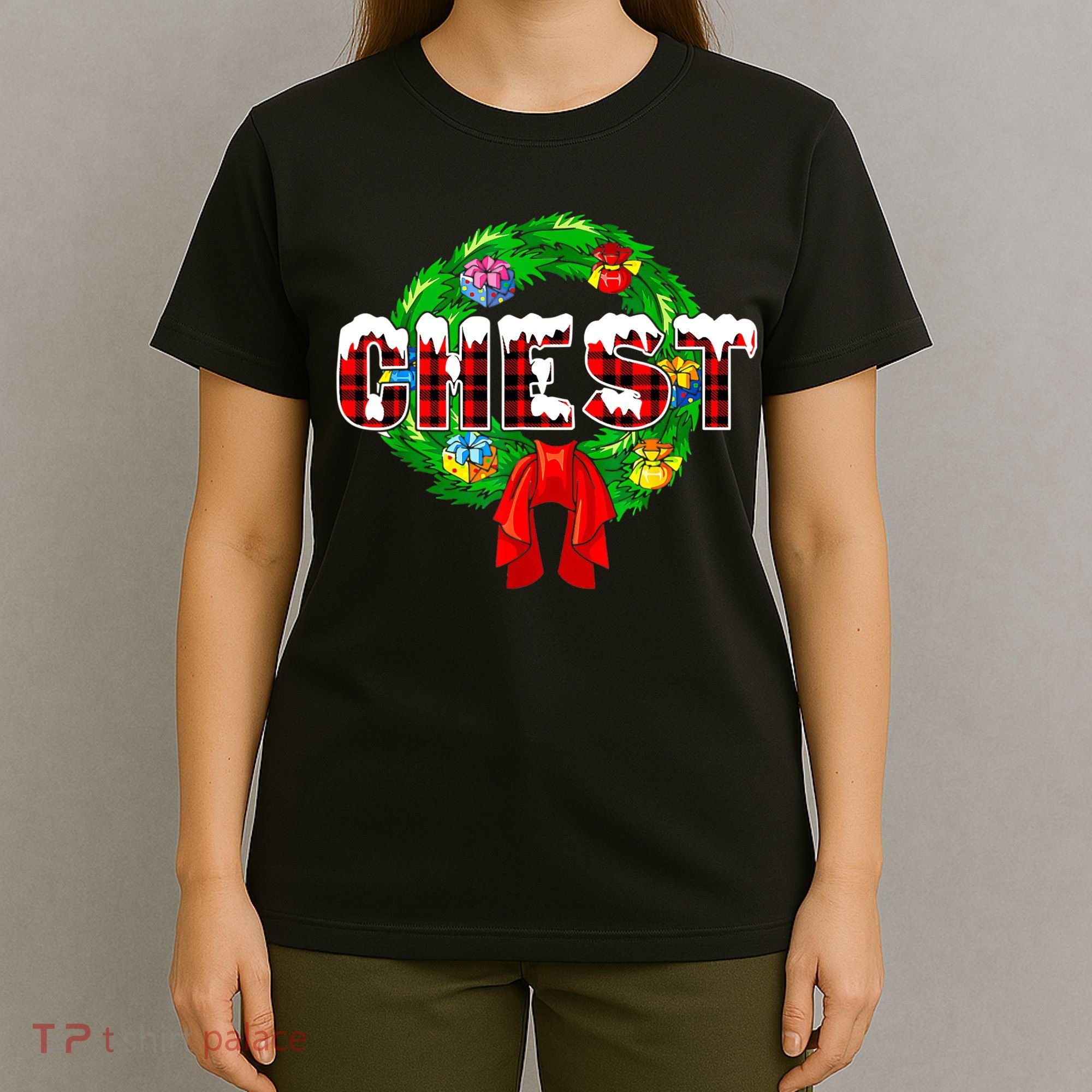 Chest Nuts Christmas Matching Couple Chestnuts T-Shirt