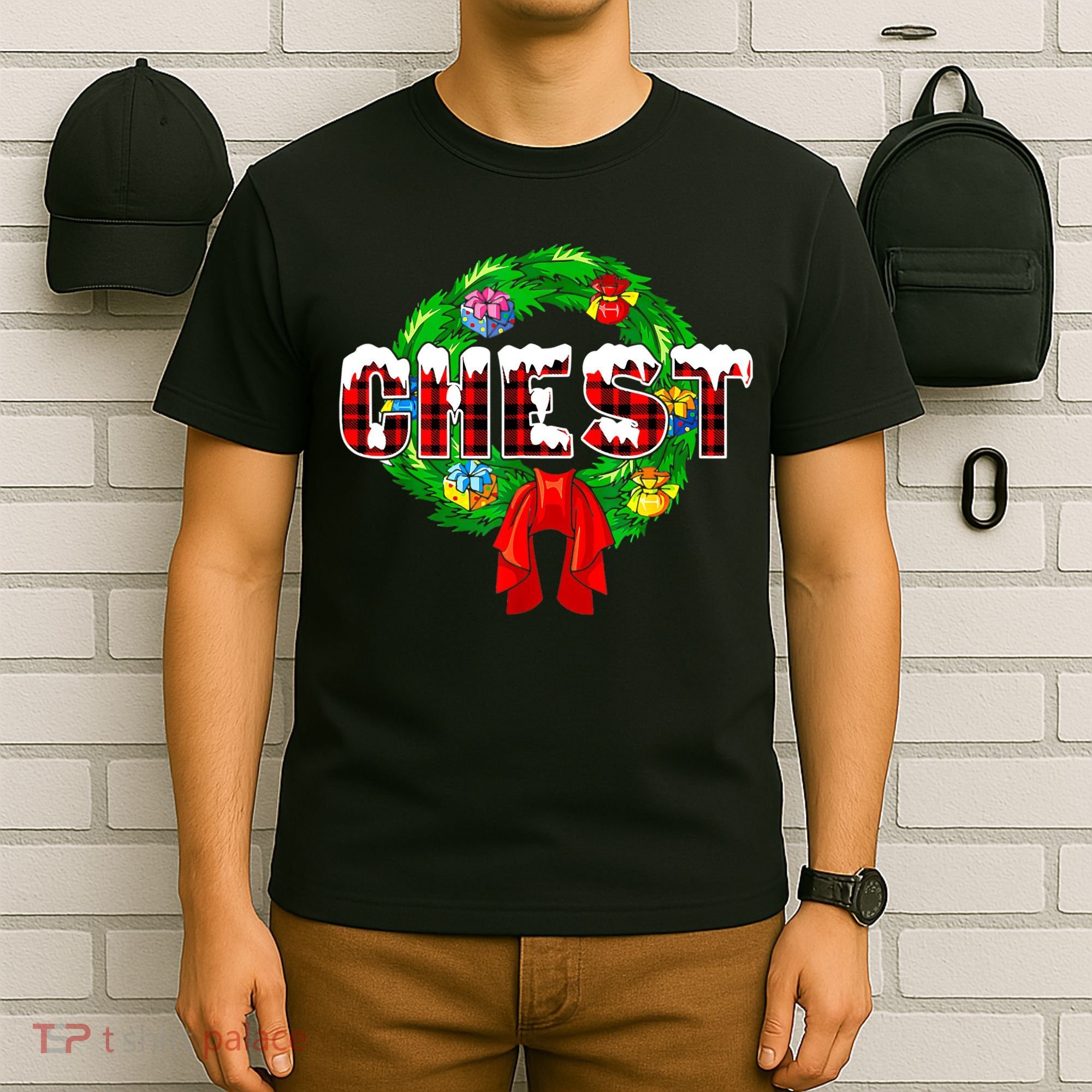 Chest Nuts Christmas Matching Couple Chestnuts T-Shirt
