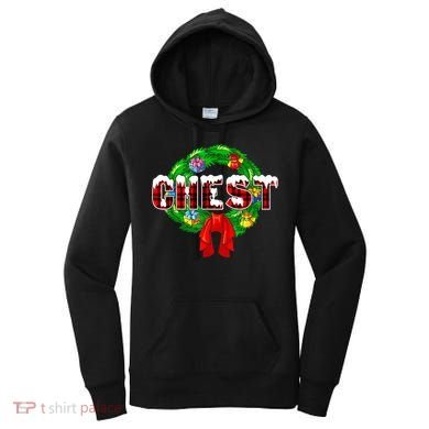 Chest Nuts Christmas Matching Couple Chestnuts Women's Hoodie