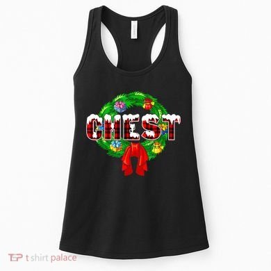 Chest Nuts Christmas Matching Couple Chestnuts Women's Tank Top