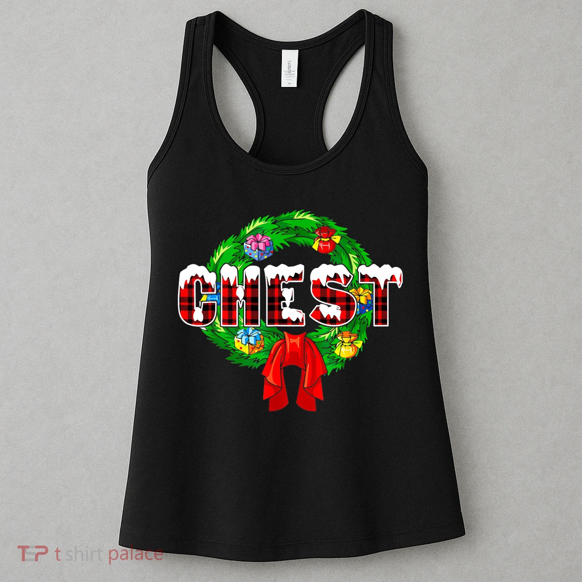 Chest Nuts Christmas Matching Couple Chestnuts Women's Tank Top