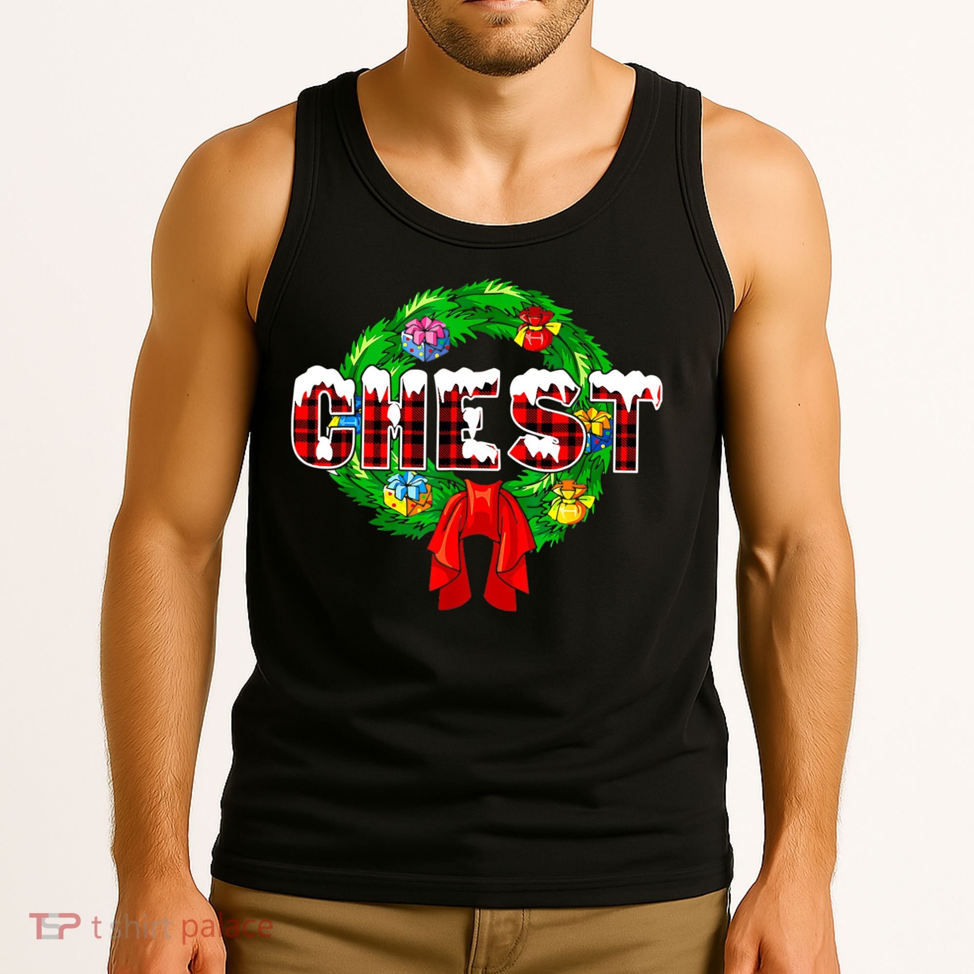 Chest Nuts Christmas Matching Couple Chestnuts Tank Top