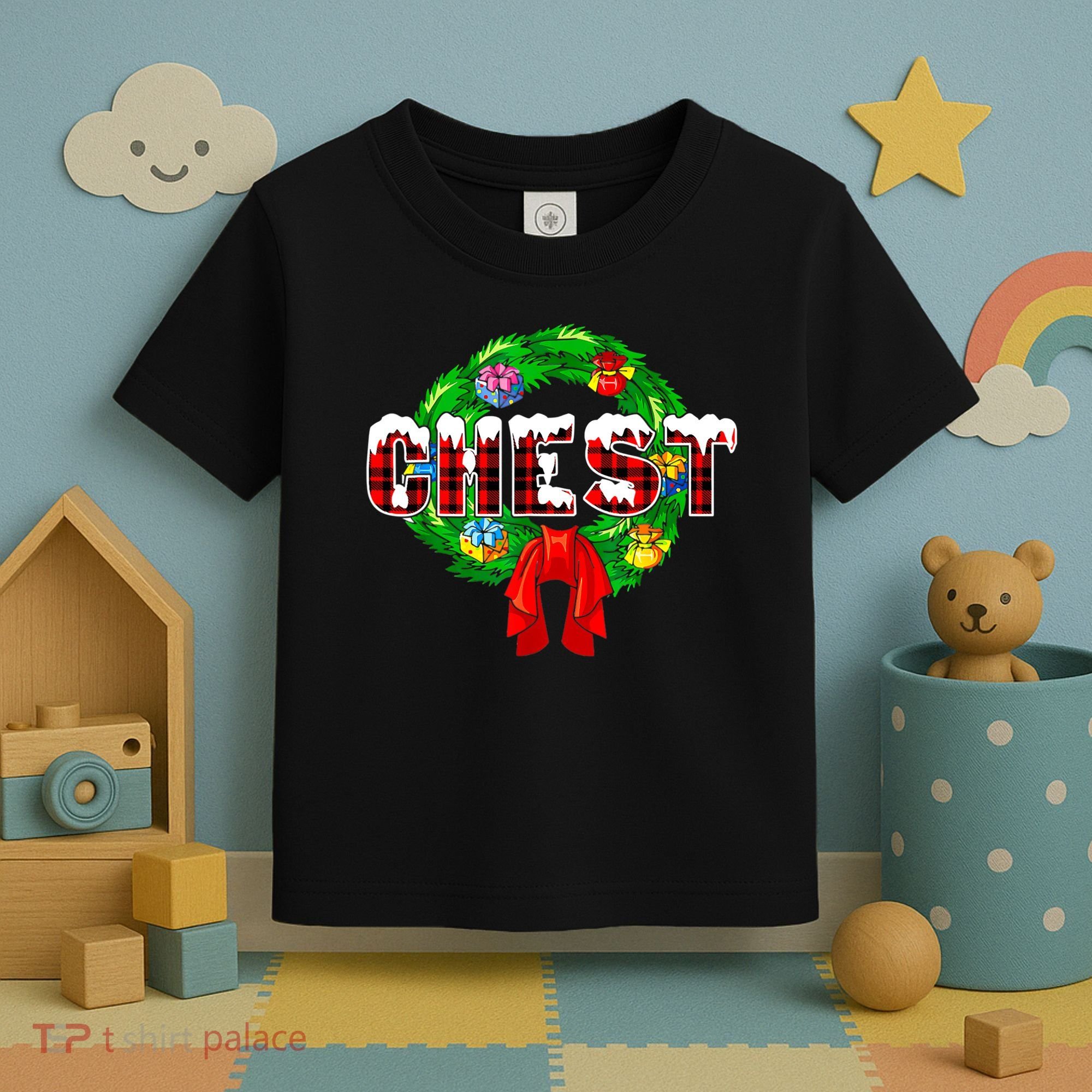 Chest Nuts Christmas Matching Couple Chestnuts Toddler T-Shirt