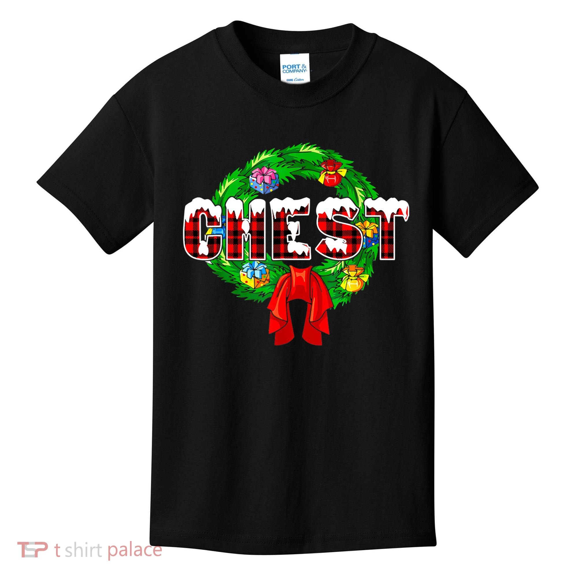 Chest Nuts Christmas Matching Couple Chestnuts Kids T-Shirt