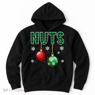 Chest Nuts Christmas  Matching Couple Chestnuts Hoodie