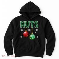 Chest Nuts Christmas  Matching Couple Chestnuts Hoodie thumb 0