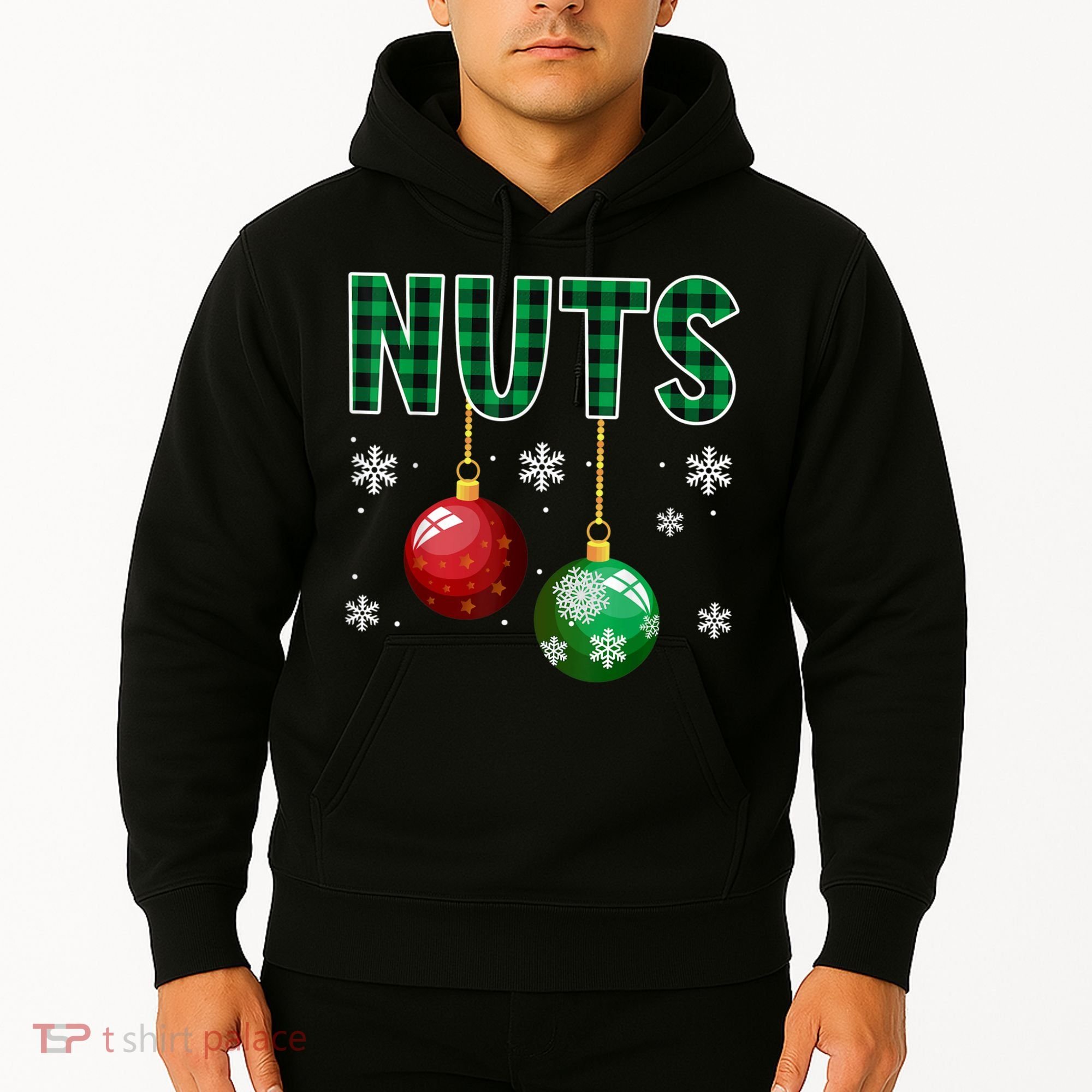 Chest Nuts Christmas  Matching Couple Chestnuts Hoodie