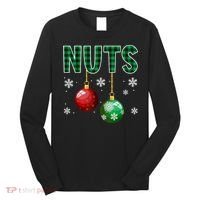 Chest Nuts Christmas  Matching Couple Chestnuts Long Sleeve Shirt thumb 0