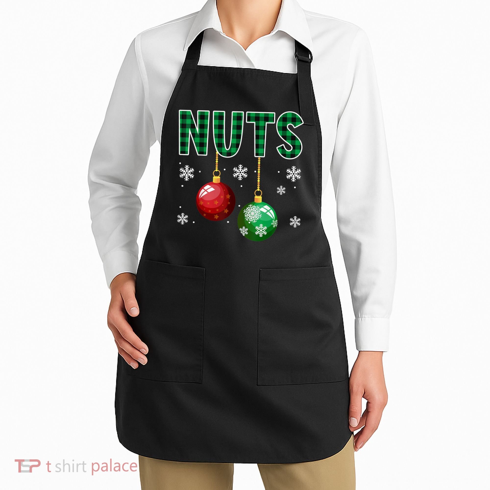 Chest Nuts Christmas  Matching Couple Chestnuts Apron