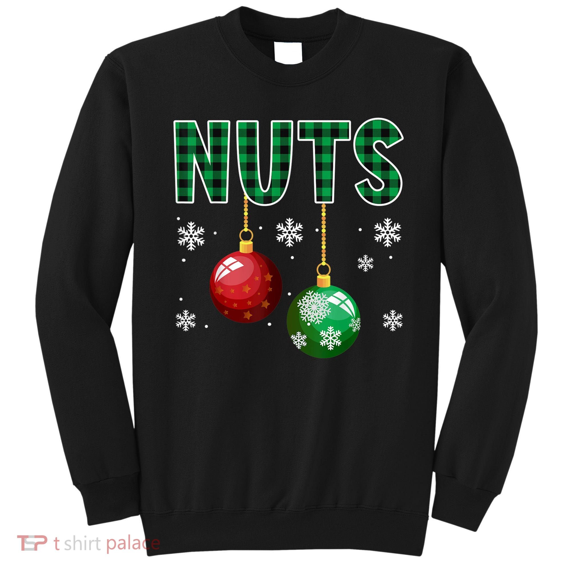 Chest Nuts Christmas  Matching Couple Chestnuts Sweatshirt