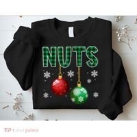 Chest Nuts Christmas  Matching Couple Chestnuts Sweatshirt thumb 2