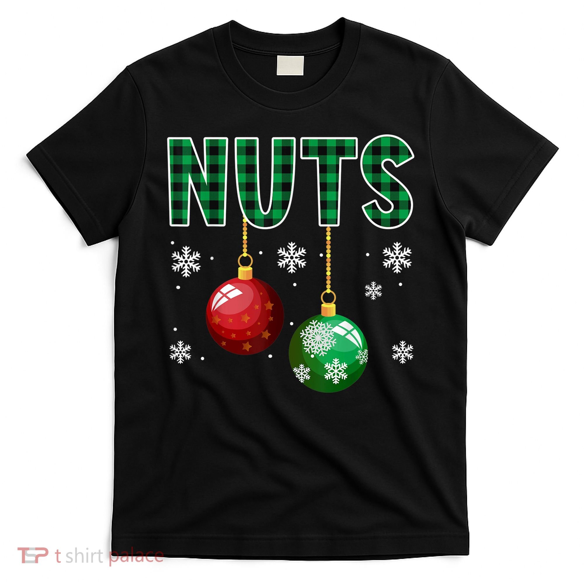 Chest Nuts Christmas  Matching Couple Chestnuts T-Shirt