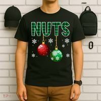 Chest Nuts Christmas  Matching Couple Chestnuts T-Shirt thumb 6