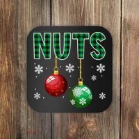 Chest Nuts Christmas  Matching Couple Chestnuts Coaster thumb 0