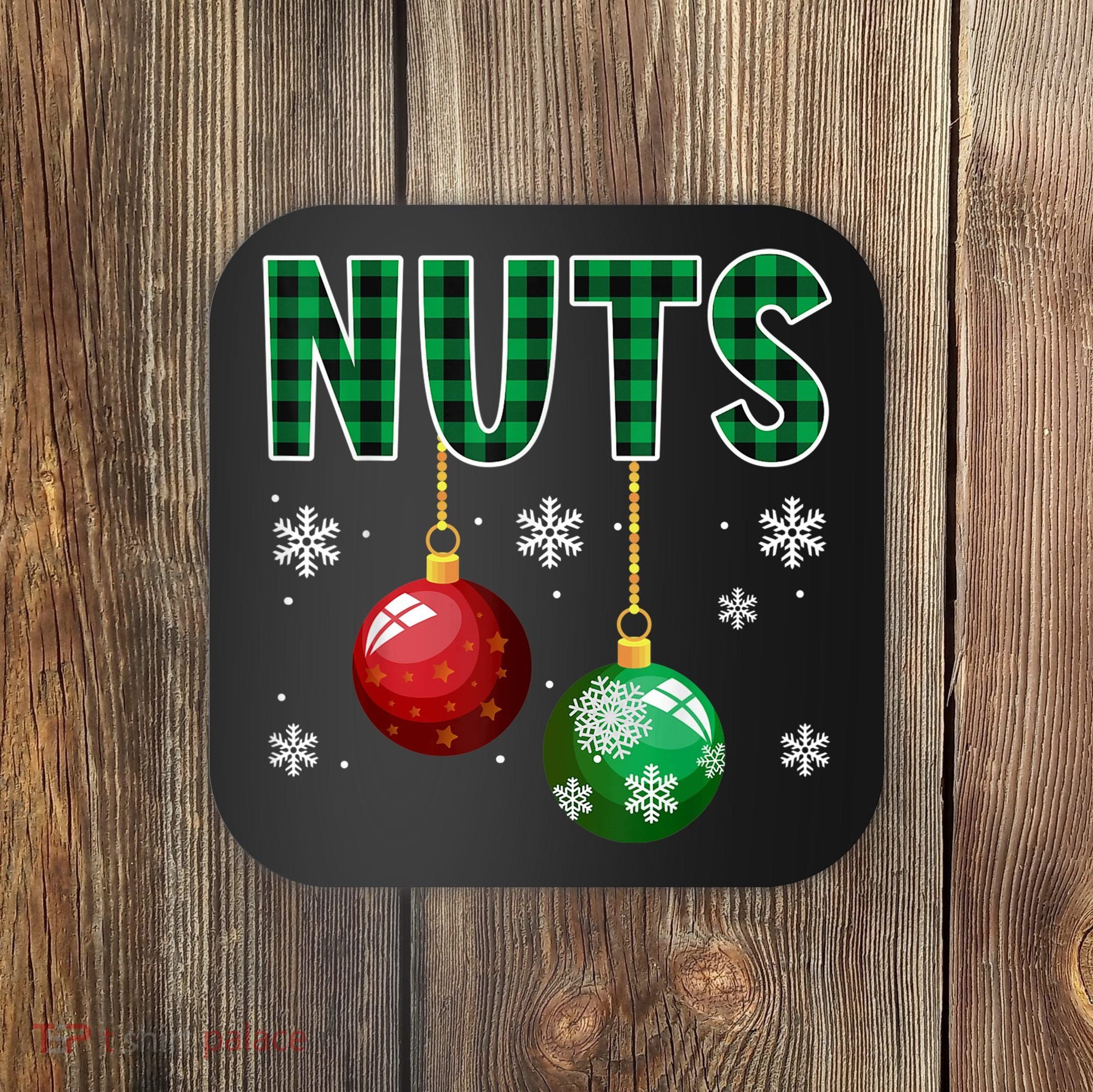 Chest Nuts Christmas  Matching Couple Chestnuts Coaster