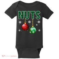 Chest Nuts Christmas  Matching Couple Chestnuts Baby Bodysuit thumb 0