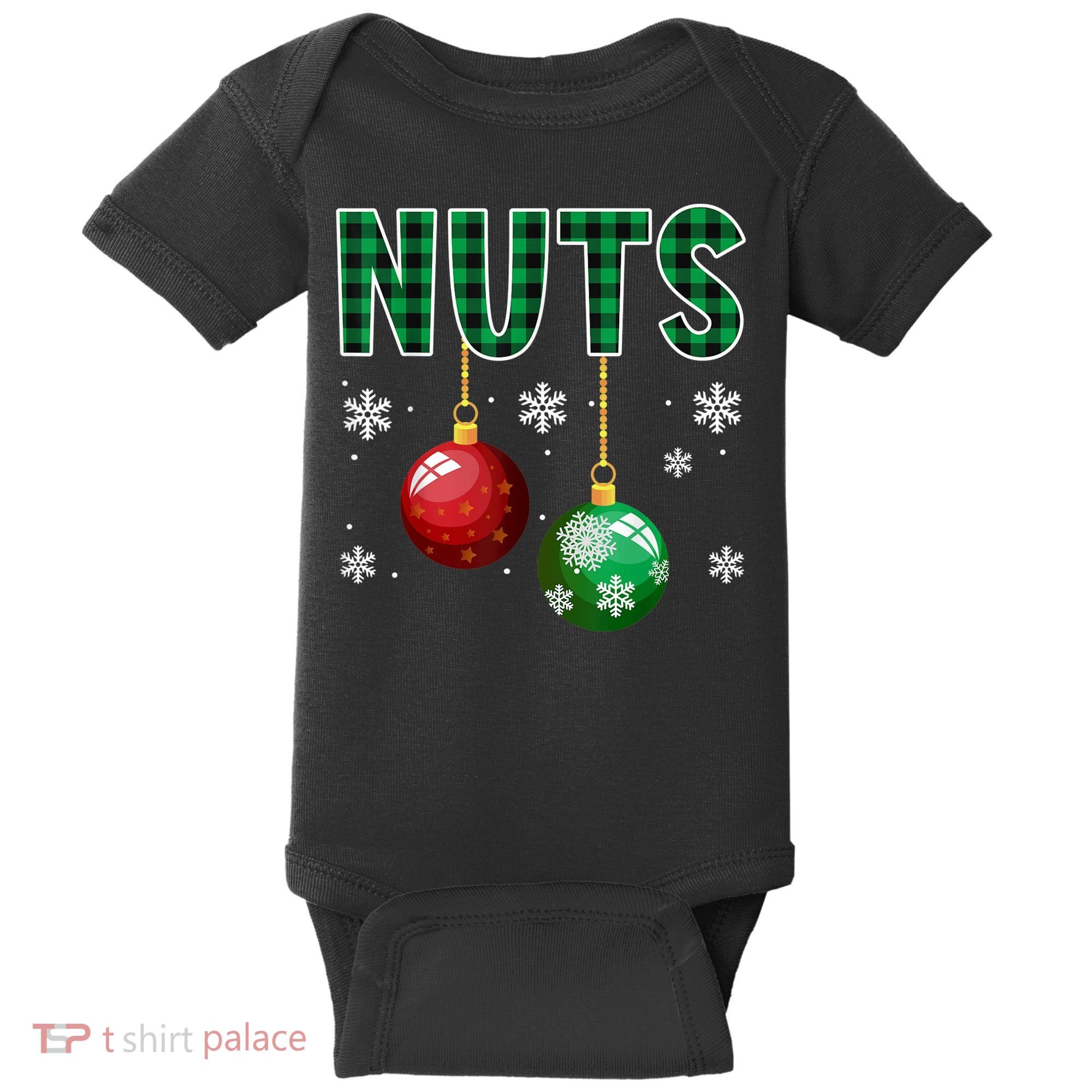 Chest Nuts Christmas  Matching Couple Chestnuts Baby Bodysuit