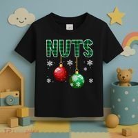 Chest Nuts Christmas  Matching Couple Chestnuts Toddler T-Shirt thumb 3