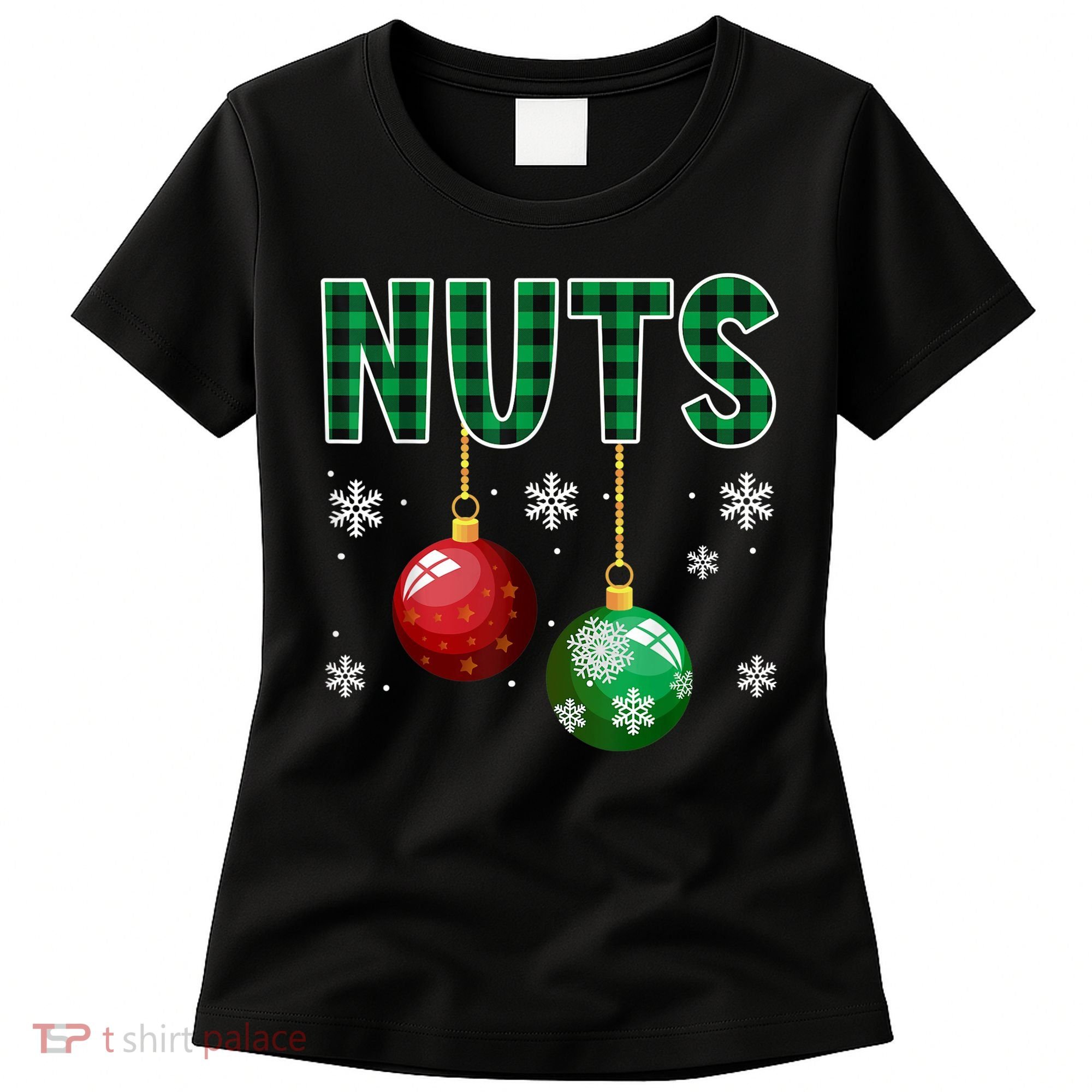 Chest Nuts Christmas  Matching Couple Chestnuts Women's T-Shirt
