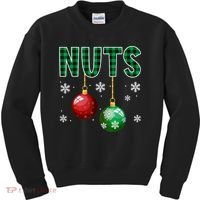 Chest Nuts Christmas  Matching Couple Chestnuts Kids Sweatshirt thumb 0