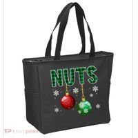Chest Nuts Christmas  Matching Couple Chestnuts Tote Bag thumb 2
