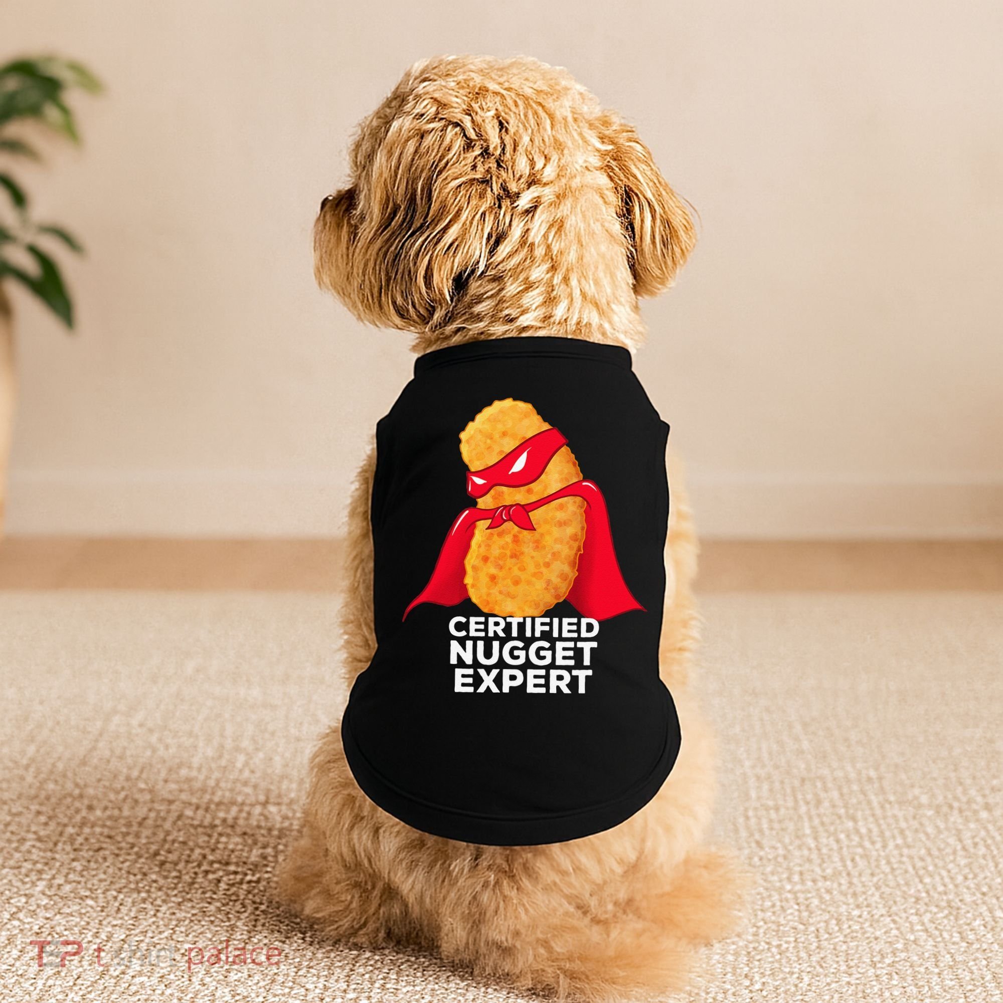 Chicken Nugget Certified Nugget Expert Halloween Costume Doggie Tank