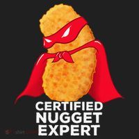 Chicken Nugget Certified Nugget Expert Halloween Costume Beanie thumb 2