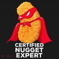 Chicken Nugget Certified Nugget Expert Halloween Costume Women's Hoodie thumb 2