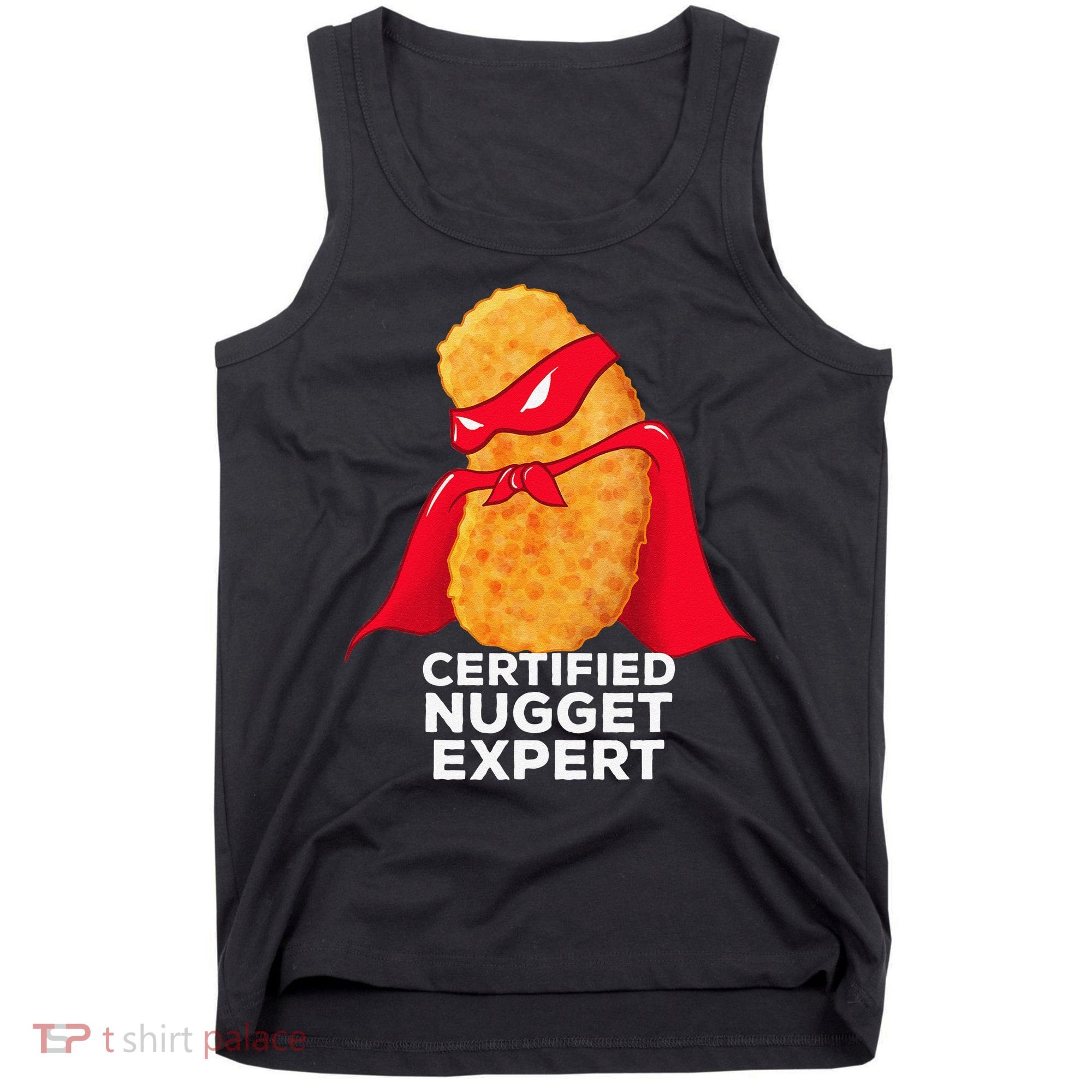 Chicken Nugget Certified Nugget Expert Halloween Costume Tank Top