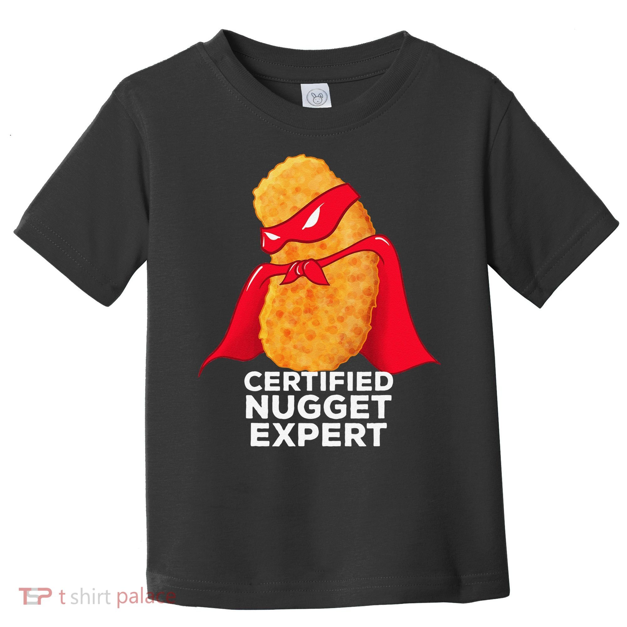 Chicken Nugget Certified Nugget Expert Halloween Costume Toddler T-Shirt