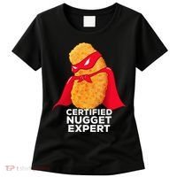 Chicken Nugget Certified Nugget Expert Halloween Costume Women's T-Shirt thumb 0
