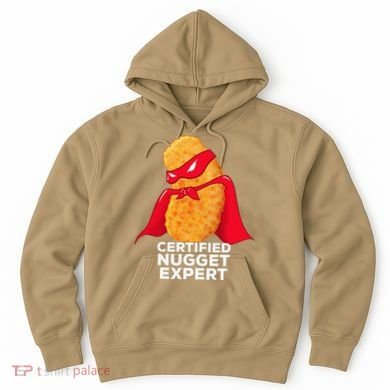 Chicken Nugget Certified Nugget Expert Halloween Costume Hoodie
