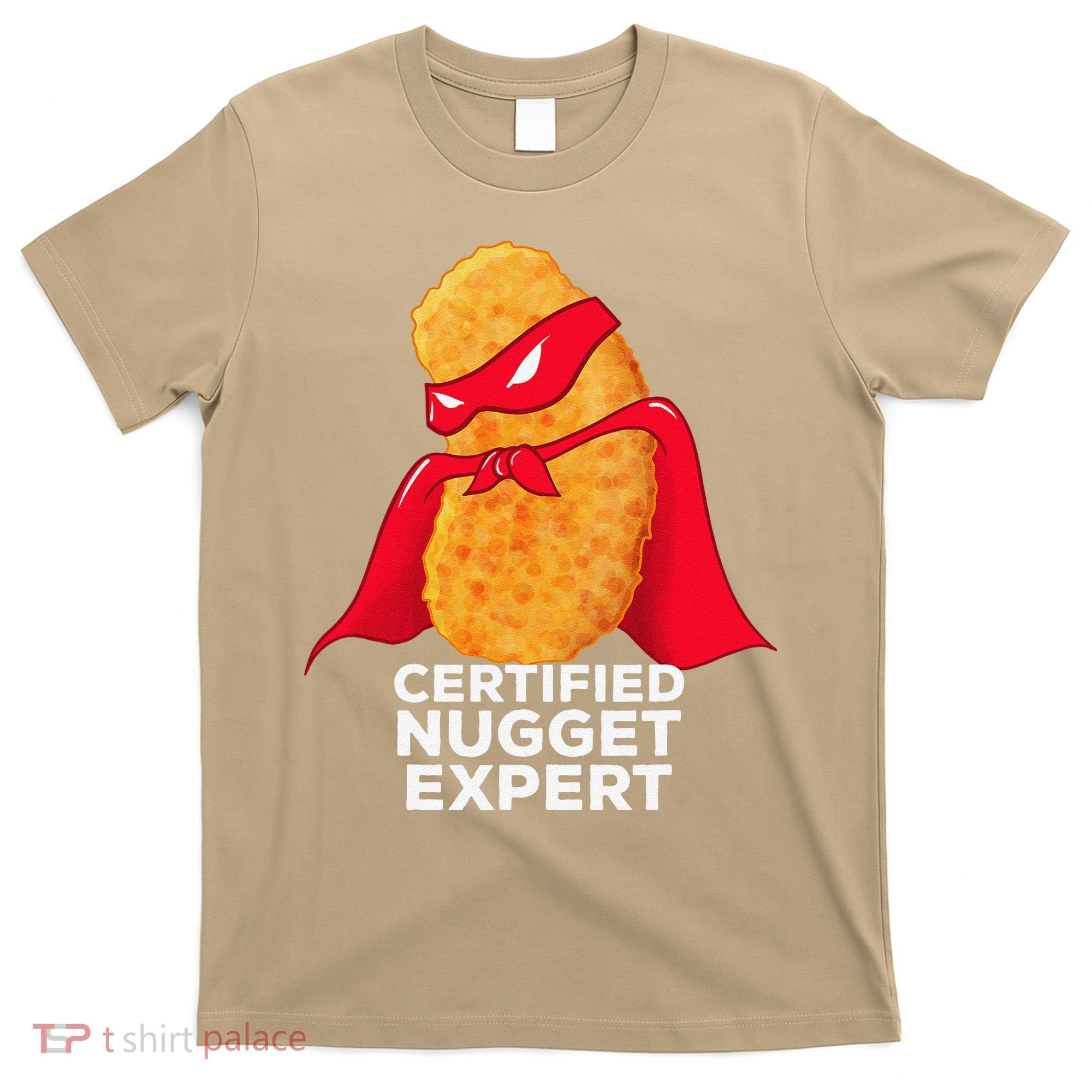 Chicken Nugget Certified Nugget Expert Halloween Costume T-Shirt
