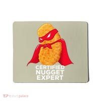 Chicken Nugget Certified Nugget Expert Halloween Costume Mousepad thumb 0