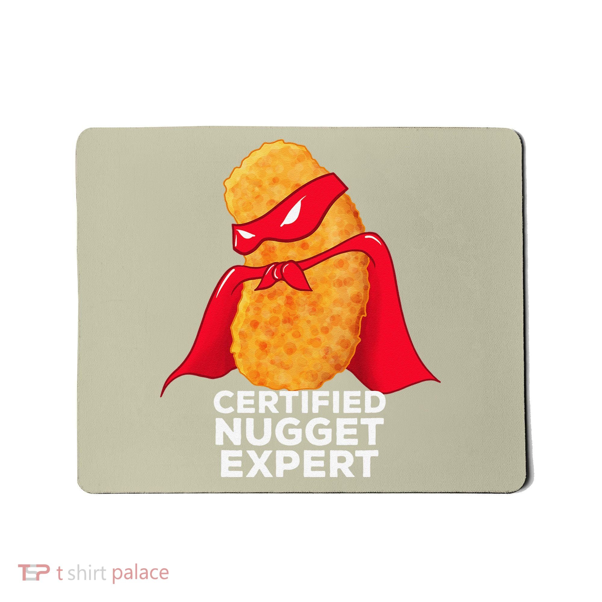 Chicken Nugget Certified Nugget Expert Halloween Costume Mousepad