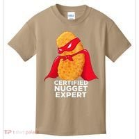 Chicken Nugget Certified Nugget Expert Halloween Costume Kids T-Shirt thumb 0
