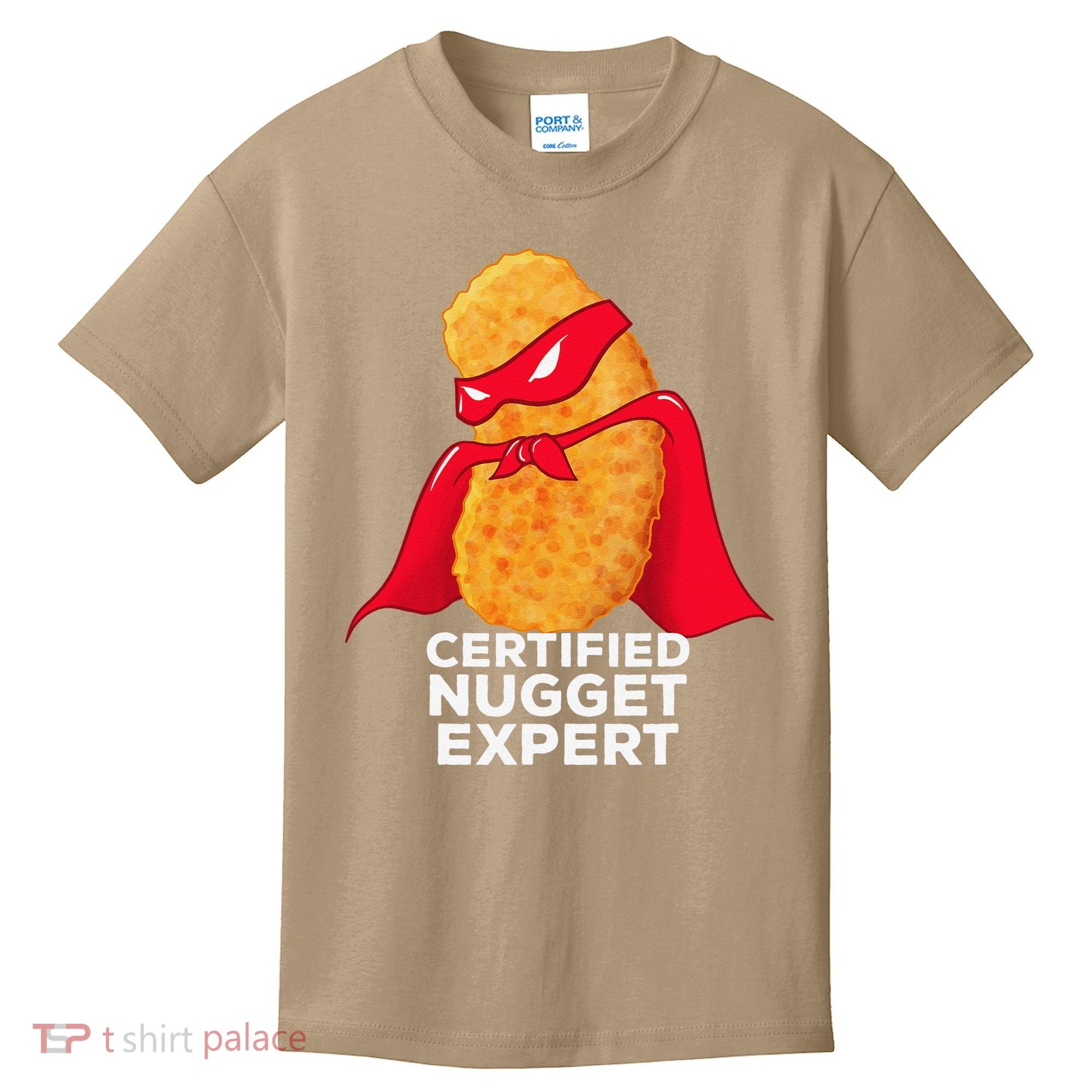 Chicken Nugget Certified Nugget Expert Halloween Costume Kids T-Shirt