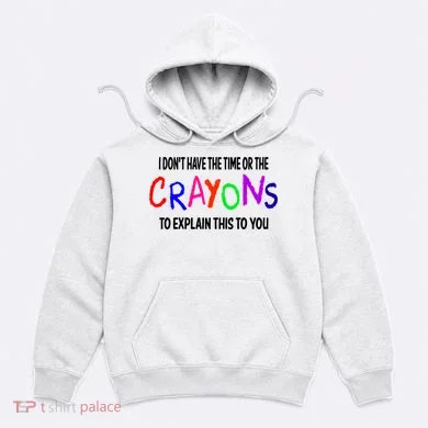 Crayons Novelty Hoodie