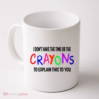Crayons Novelty Coffee Mug