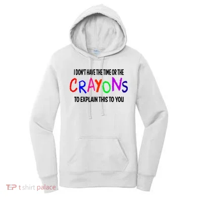 Crayons Novelty Women's Hoodie