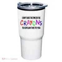 Crayons Novelty Tumbler thumb 0