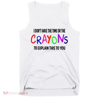 Crayons Novelty Tank Top