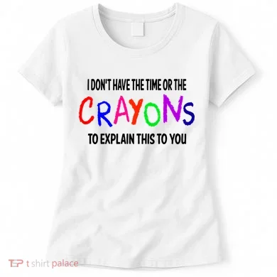 Crayons Novelty Women's T-Shirt