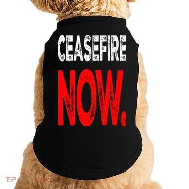 Ceasefire NOW Doggie Tank