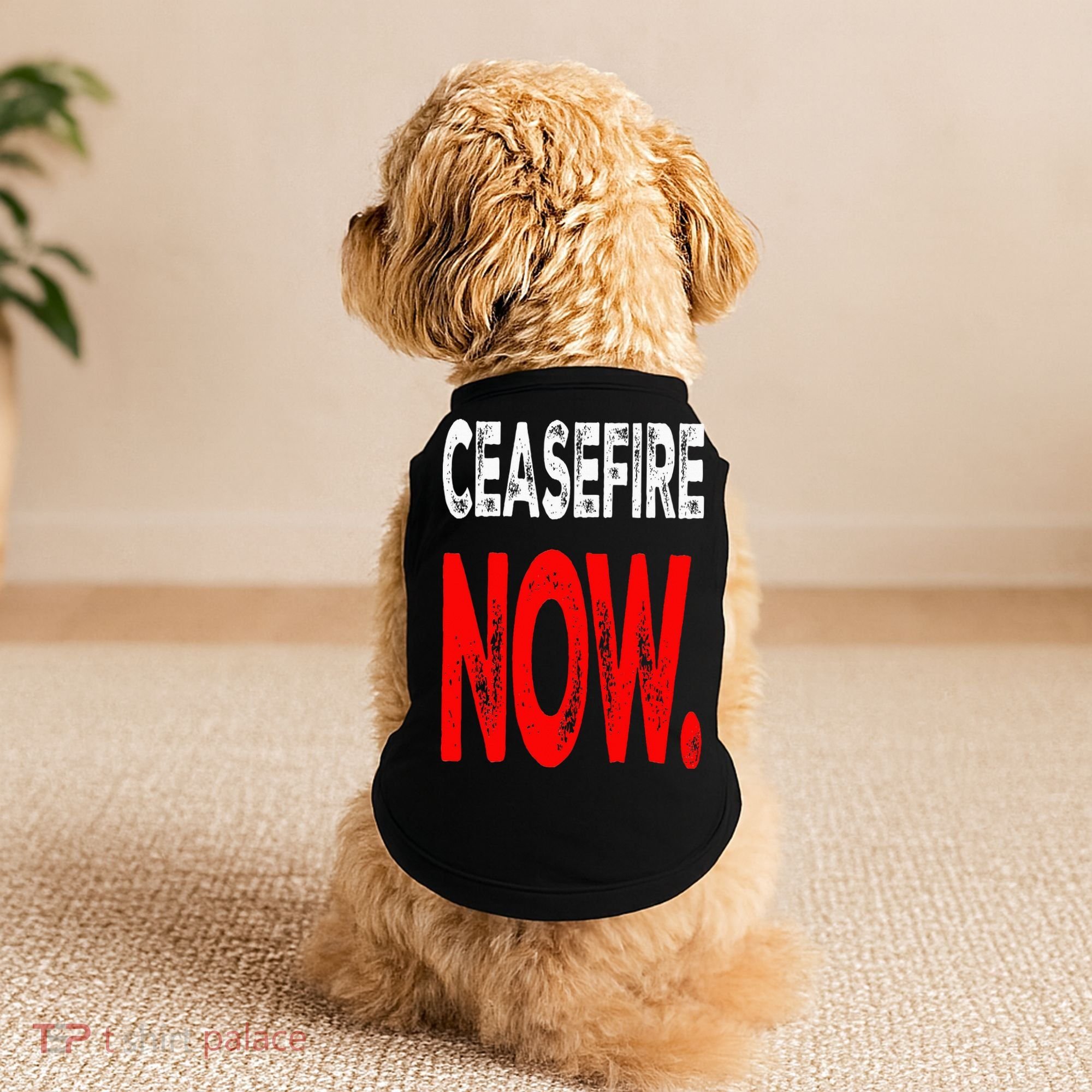 Ceasefire NOW Doggie Tank