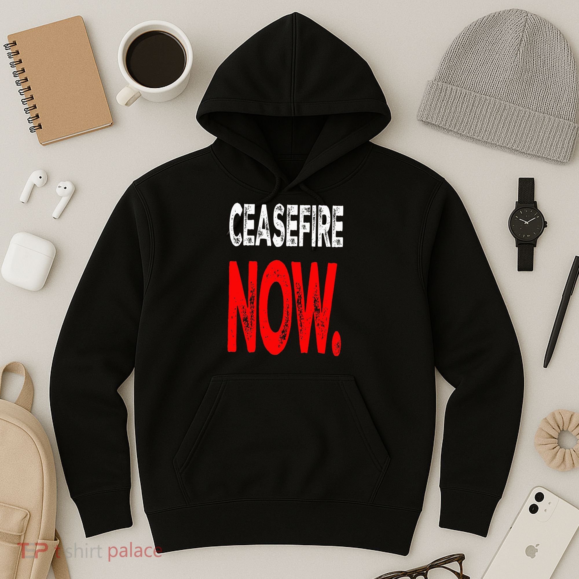 Ceasefire NOW Hoodie