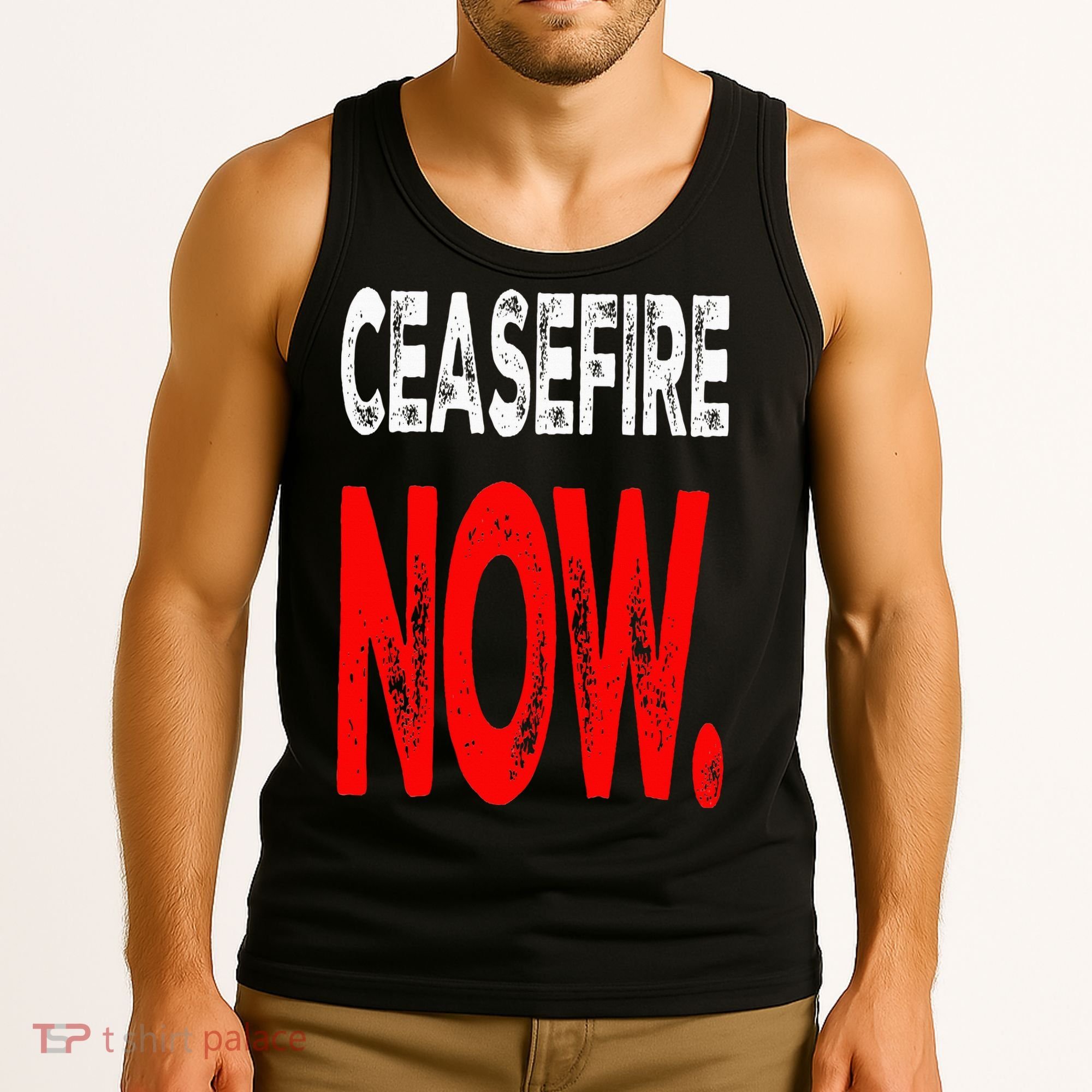 Ceasefire NOW Tank Top