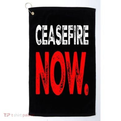 Ceasefire NOW Golf Towel