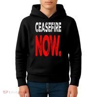 Ceasefire NOW Kids Hoodie thumb 4